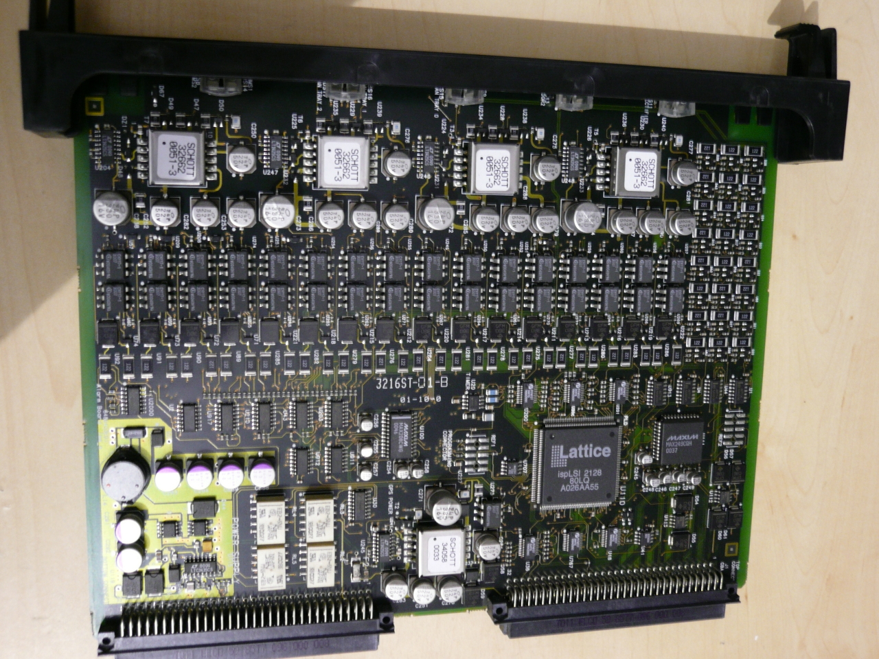 ALARMS board PCB photo